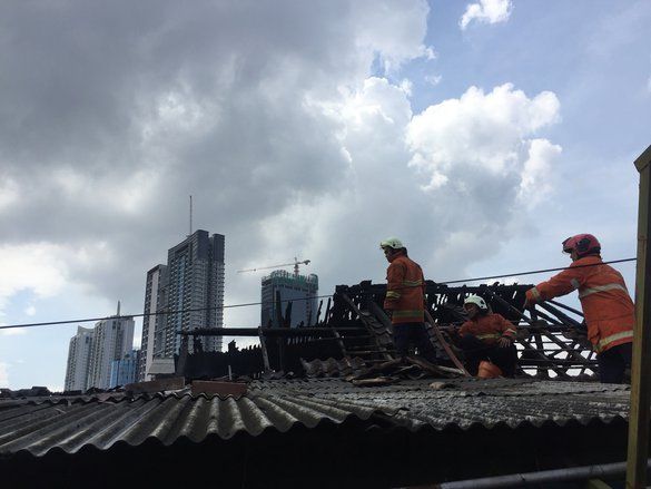 Rumah Dinas Pomdam V Brawijaya Terbakar, Delapan Rumah Hangus