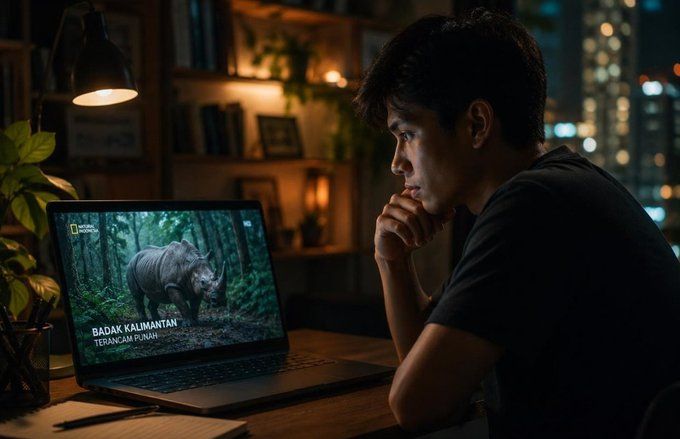 Ketika Satwa Langka Hanya Tinggal di Internet dan Dokumenter