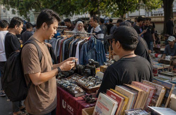 Berburu Barang Bekas Berkualitas Semakin Digemari