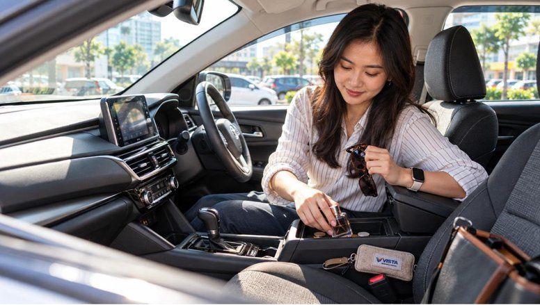 Dashboard Mobil Bukan Tempat Menaruh Banyak Barang