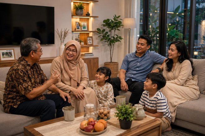 Ruang Keluarga Kembali Menjadi Tempat Berkumpul Favorit