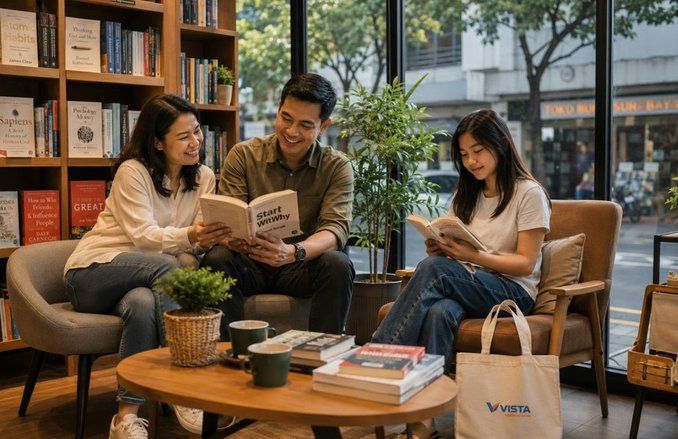 Membaca Buku Kembali Menjadi Aktivitas Santai