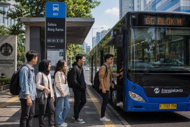 Manfaat Transportasi Umum bagi Mahasiswa Aktif