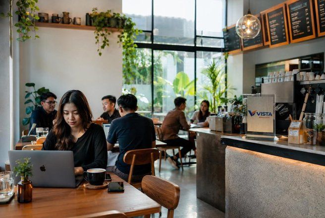 Coffee Shop Kini Menjadi Tempat Bekerja Sekaligus Bersantai