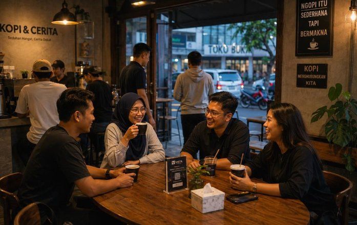 Nongkrong Singkat Lebih Cocok dengan Ritme Hidup Modern