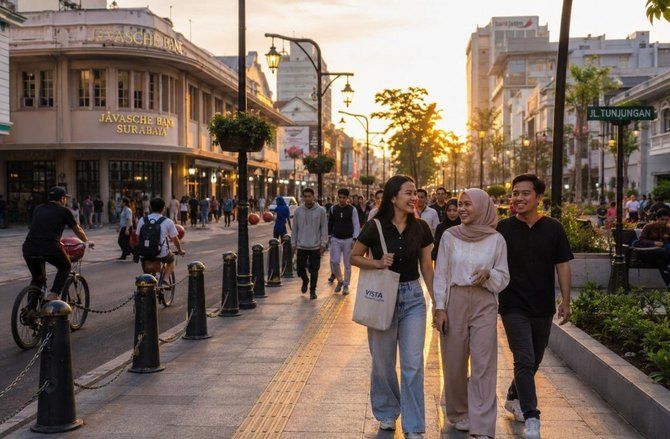 Ruang Kota yang Nyaman untuk Pejalan Kaki