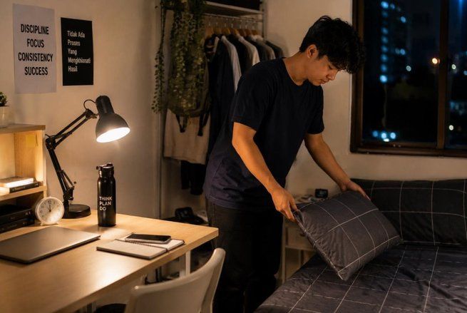 Rutinitas Malam Anak Kos yang Membantu Aktivitas Lebih Teratur