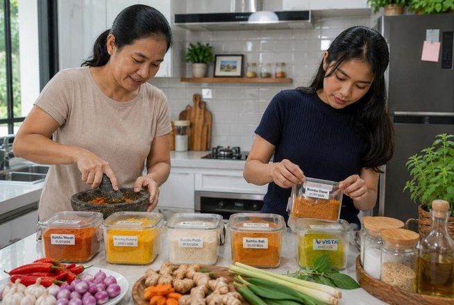 Stok Bumbu Dasar Membantu Memasak Lebih Cepat