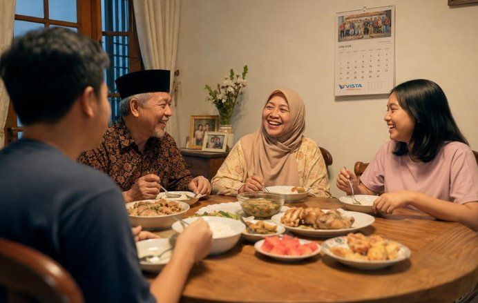Makan Bersama Keluarga Membantu Menjaga Kedekatan