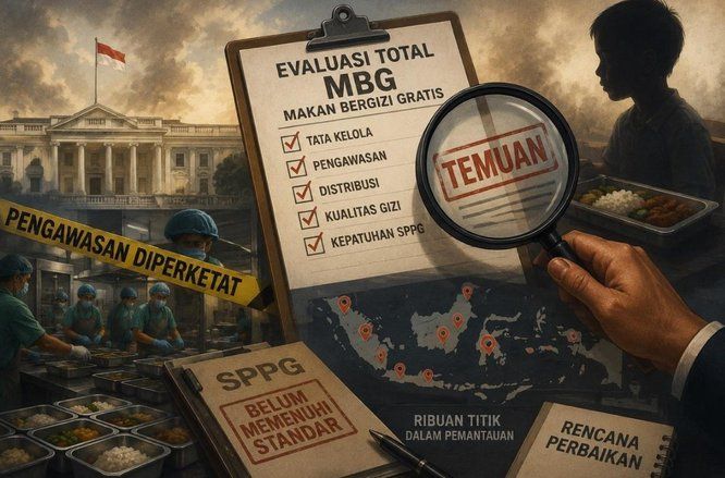 Evaluasi Total MBG, Pemerintah Akui Masih Ada Celah Tata Kelola