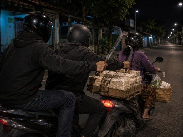 Penjual Tempe di Probolinggo Jadi Korban Begal Bercelurit