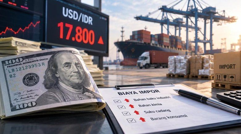 Rupiah Melemah, Harga Barang Impor Terancam Naik