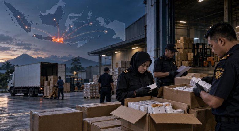 Jejak Rokok Ilegal dari Jatim Meluas ke Luar Daerah