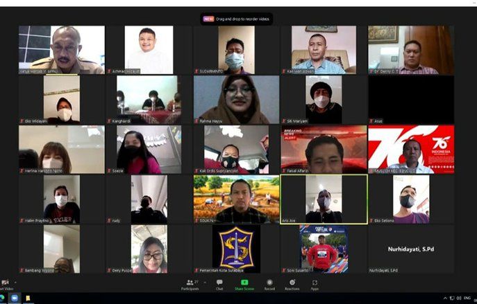 Ketua Kwartir Cabang Surabaya Serukan Pramuka Bantu Atasi Pandemi Covid-19