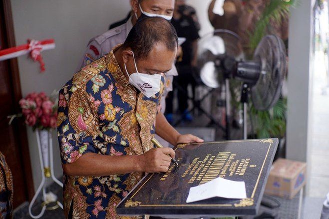 Diresmikan, Dapur Umum Ketiga Difokuskan Untuk Tangani Pandemi