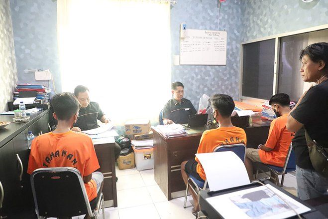 Pembacok Pelajar di Mojokerto Diringkus, 3 Pelaku Ditangkap