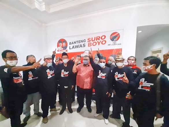 Saleh Mukadar &quot;Turun Gunung&quot; Pimpin Kader Senior PDIP Terus Gerilya Menangkan Eri-Armuji