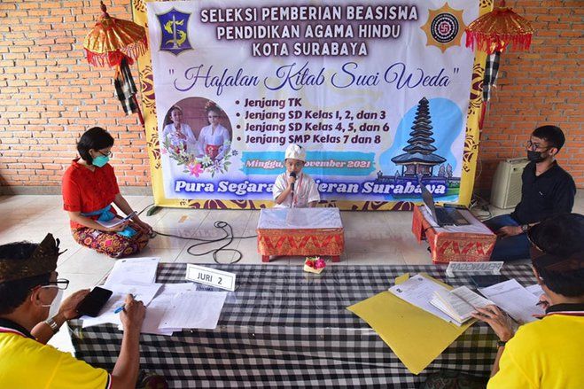 Seleksi Beasiswa Pelajar Surabaya Penghafal Kitab Suci Masuk Tahap Penilaian