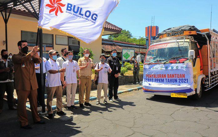18 Ribu Lebih Warga Kota Probolinggo Digelontor Bantuan Beras PPKM