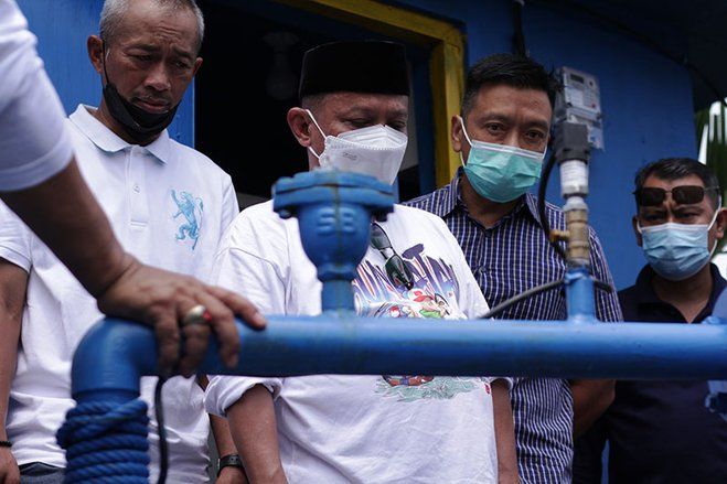 Bupati Situbondo Resmikan Bantuan Sumur Bor, Masyarakat Pesisir Senang
