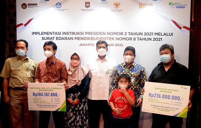 Kemendikbud Ristek Dorong Seluruh Ekosistem Pendidikan Dilindungi BPJS Ketenagakerjaan