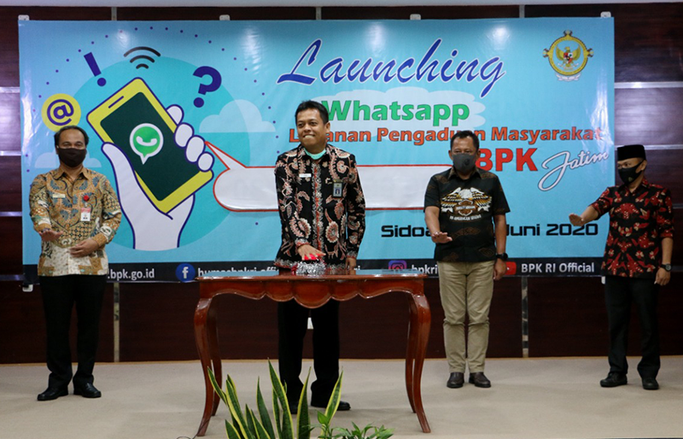 BPK Jatim Buka Layanan Pelaporan Melalui WhatsApp