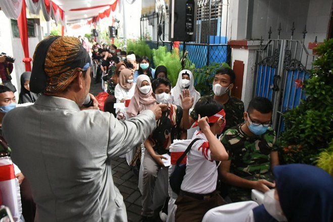 Di Sekolah Kebangsaan, Pelajar Surabaya Diajarkan Semangat Perjuangan Bung Karno