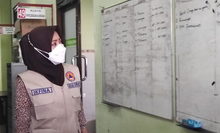 Bupati Ikfina Waspadai Lonjakan Pasien OTG Pasca Lebaran, Bupati Sidak Ruang Isolasi