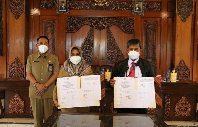 Ning Ita Teken MoU Kerjasama dengan Kanwil DJPb Jatim