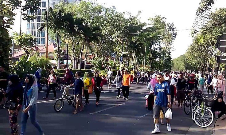 Pelaksanaan CFD Selama Ramadan Digelar Jelang Berbuka Puasa