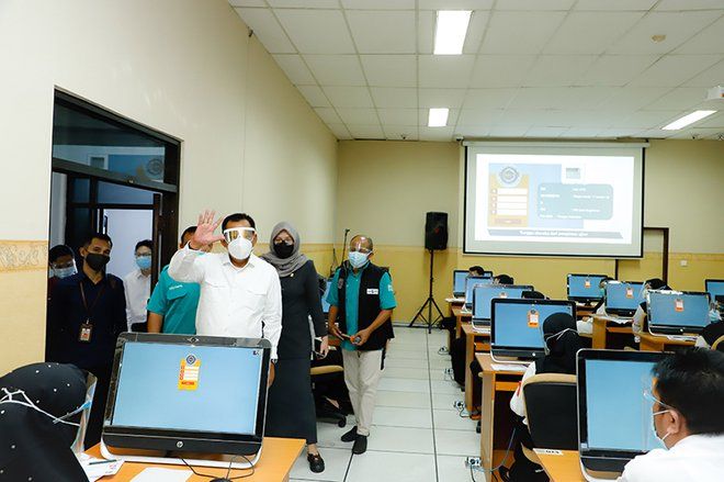 Peserta&nbsp;SKB CPNS Pemprov Jatim Diwajibkan Bawa Hasil <em>Rapid Test</em>