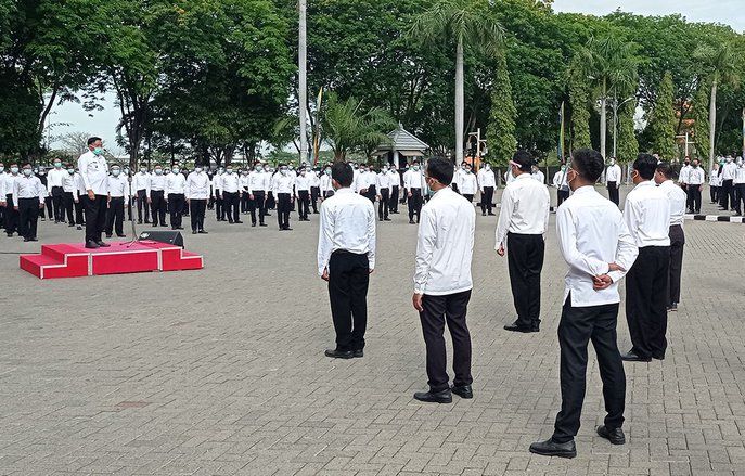 Kenalkan Lingkungan ke CPNS, Sambari : Jangan&nbsp;Hanya Datang Absen, Duduk dan Pulang
