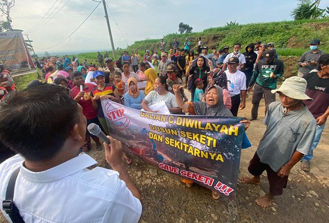 Tambang Galian C di Seketi Mojokerto Akhirnya Stop Operasi