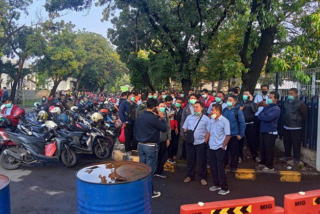 Pekerja Unilever Kembali Mogok Kerja