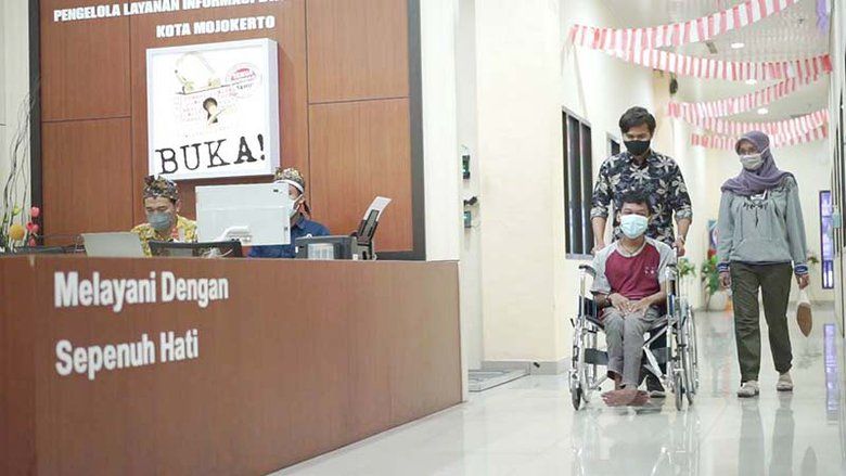 PPID Kota Mojokerto Berikan Pelayanan Bagi Warga Difabel