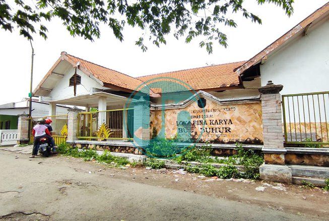 Bangunan Milik Dinsos Mojokerto Rusak Parah, Kondisi Memprihatinkan