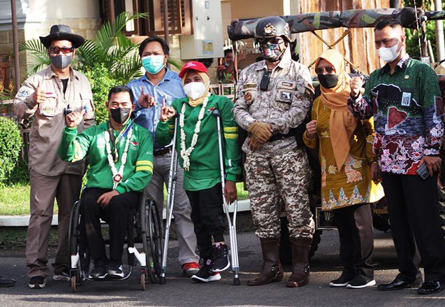 Disiplin Berlatih Selama Pandemi, Luluk Ariyantiny Raih Tiga Medali Peparnas XIV Papua