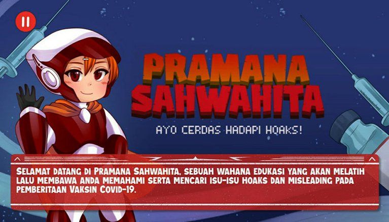 Pramana Sahwahita Bantu Perangi Penyebaran Hoaks Covid-19