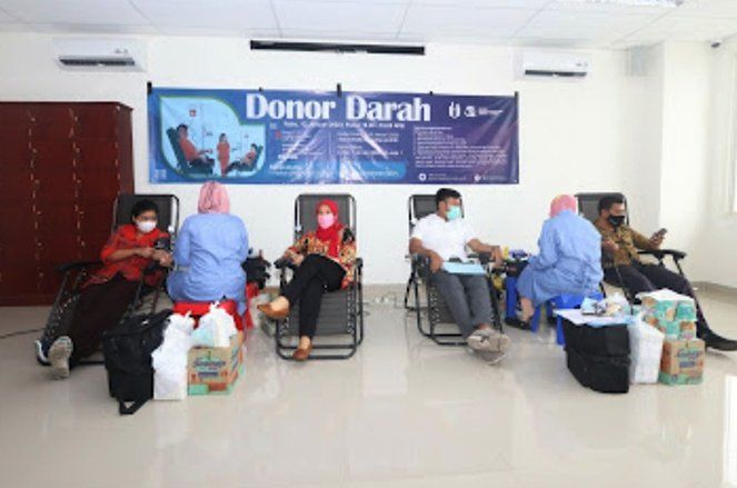 Dies Natalis ke-52, Civitas Akademika UHW Perbanas Gelar Kegiatan Donor Darah