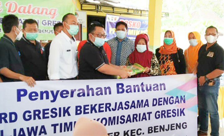 DPRD Gresik dan REI Jatim Salurkan Bantuan Bentuk Peduli Masyarakat Terdampak Banjir