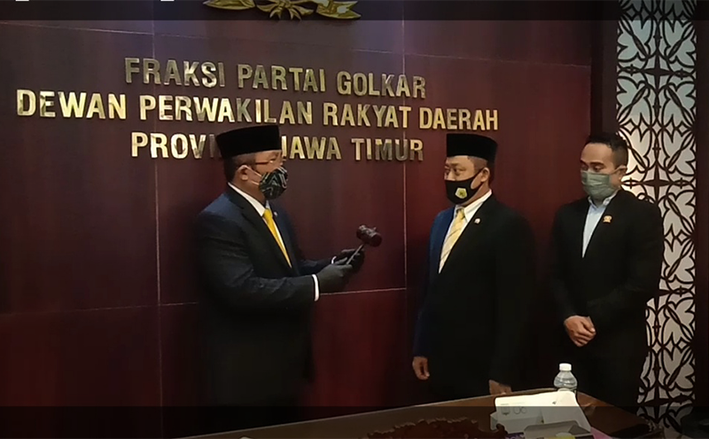 Kodrat Sunyoto Pimpin Fraksi Golkar DPRD Jatim&nbsp;