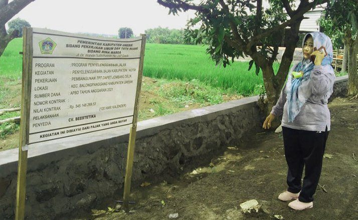 Komisi III&nbsp; Kecewa Hasil Pekerjaan TPT dan Pavingisasi Semrawut