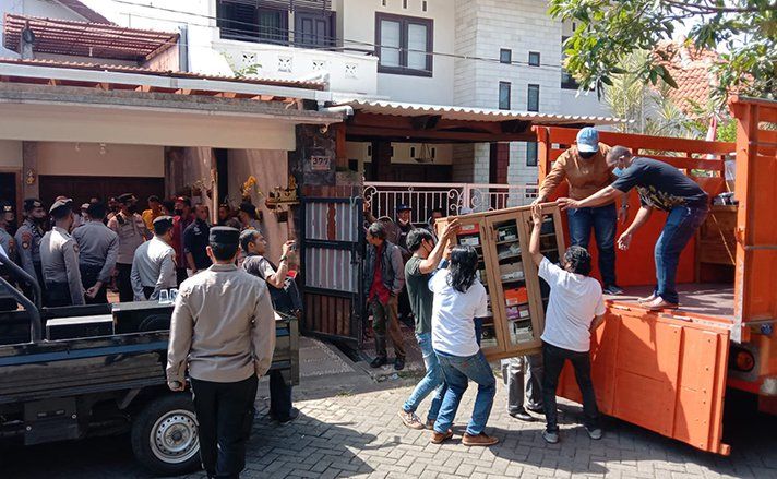 Rumah Dokkes Polda Jatim Dieksekusi PN Surabaya