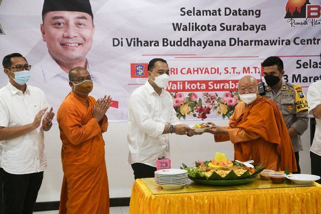 Ajak Bersinergi Bangun Surabaya, Cak Eri dan Cak Ji Silaturahmi ke Sejumlah Partai Politik
