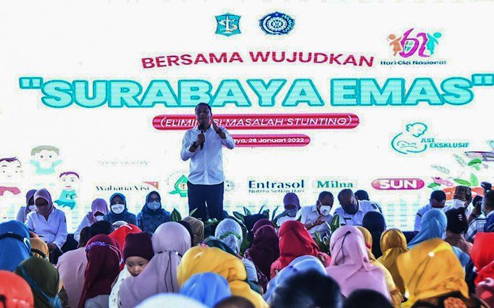 Stunting di Surabaya Turun Jadi 1.657