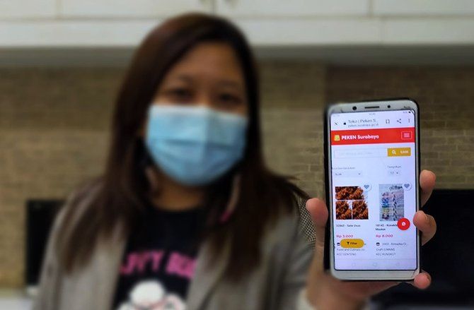 Lewat E-Peken Surabaya, Omzet Toko Kelontong Bisa Mencapai Puluhan Juta