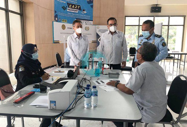 Gandeng Imigrasi Surabaya, Forkas Jatim Fasilitasi Pembuatan dan Pengurusan Paspor