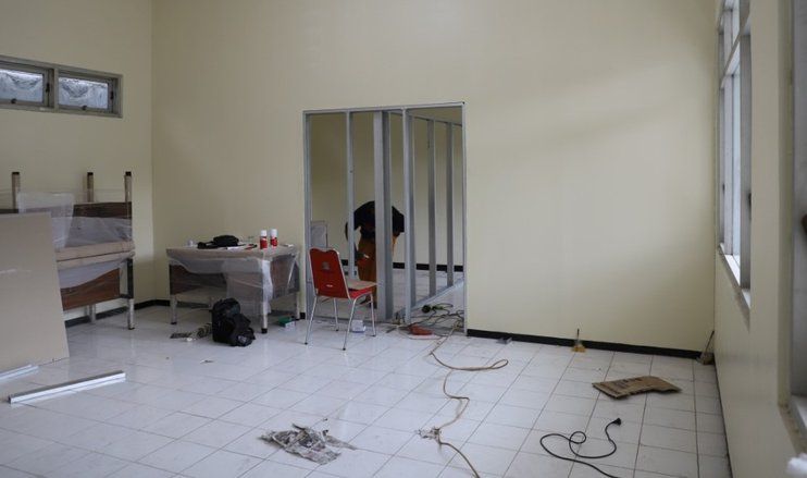 Gedung Isolasi Bagi ODP Dengan Gejala Ringan Covid-19 Tengah Disiapkan