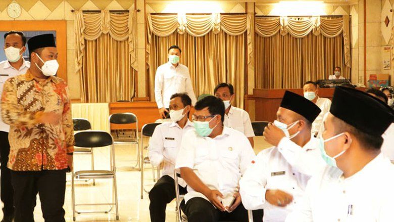 Kejar Target <em>Herd Immunity</em>, Pemkab Gresik Percepat Serbuan Vaksin Setiap Kecamatan
