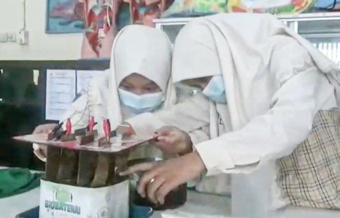 Pelajar NU Gresik Sulap Limbah Tempe Jadi Sumber Energi Alternatif